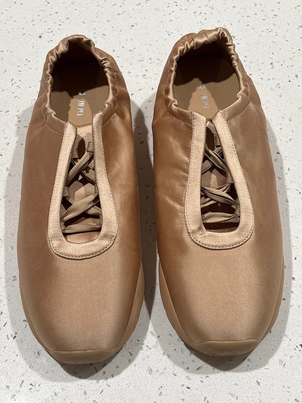 JW PEI women’s silk shoes size 10.5